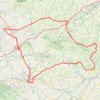 Itinéraire balade clecy, distance, dénivelé, altitude, carte, profil, trace GPS