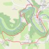 Itinéraire a-pied-a-st-ceneri-trotte-par-la-corniche, distance, dénivelé, altitude, carte, profil, trace GPS