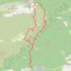 Itinéraire Le Cros de Lans, distance, dénivelé, altitude, carte, profil, trace GPS