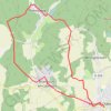 Itinéraire Les Larris, distance, dénivelé, altitude, carte, profil, trace GPS