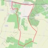 Itinéraire Circuit VTC N°4 - "Brives-sur-Charente", distance, dénivelé, altitude, carte, profil, trace GPS