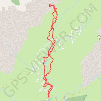 Itinéraire Vaujany La Villette, distance, dénivelé, altitude, carte, profil, trace GPS