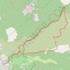 Itinéraire Belgentier - La barre de Cuers, distance, dénivelé, altitude, carte, profil, trace GPS