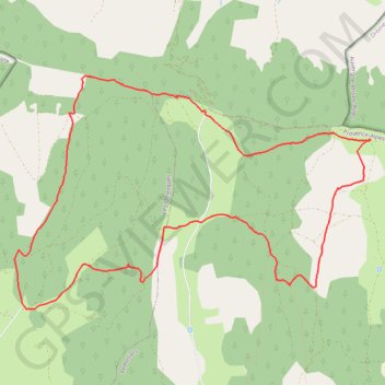 Itinéraire Saint Andre de Ville-Seche, distance, dénivelé, altitude, carte, profil, trace GPS