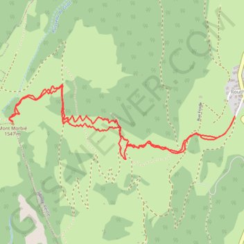 Itinéraire Morbier par routhennes, distance, dénivelé, altitude, carte, profil, trace GPS