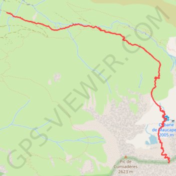 Itinéraire Col de Marraut, distance, dénivelé, altitude, carte, profil, trace GPS