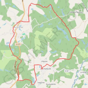 Itinéraire 24-279, distance, dénivelé, altitude, carte, profil, trace GPS