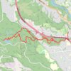 Itinéraire Sentier du Ruisseau Leamy et Sentier du Lac Pink, distance, dénivelé, altitude, carte, profil, trace GPS