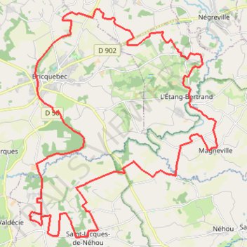 Itinéraire 5 - circuit-telethon-2025-39-kms, distance, dénivelé, altitude, carte, profil, trace GPS