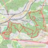 Itinéraire parcours_VTT_25km_500D_velizy_toutH, distance, dénivelé, altitude, carte, profil, trace GPS