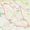 Itinéraire Autour de Roullours, distance, dénivelé, altitude, carte, profil, trace GPS