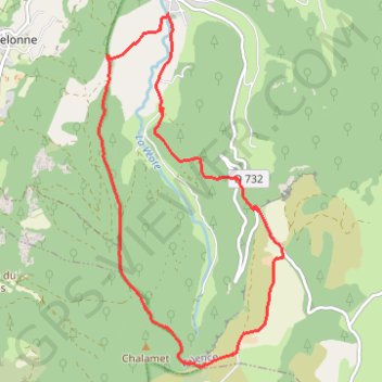 Itinéraire Pas du buis et de boussière depuis Combovin, distance, dénivelé, altitude, carte, profil, trace GPS