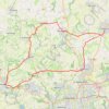 Itinéraire Gouesnou - Milizac - Saint-Renan-sur-route, distance, dénivelé, altitude, carte, profil, trace GPS