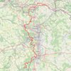 Itinéraire GR5 De Mondorff (Moselle) à Bayonville-Sur-Mad (Meurthe-et-Moselle), distance, dénivelé, altitude, carte, profil, trace GPS