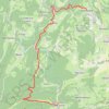 Itinéraire GRP Loue-Lison - Etape 4, distance, dénivelé, altitude, carte, profil, trace GPS