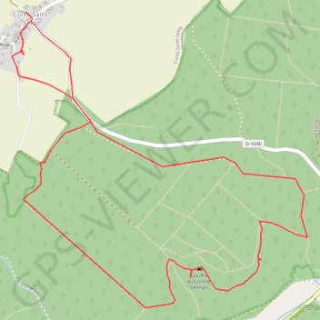 Itinéraire Curtil sur seine, distance, dénivelé, altitude, carte, profil, trace GPS
