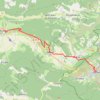 Itinéraire Quillan Nebias Puivert, distance, dénivelé, altitude, carte, profil, trace GPS