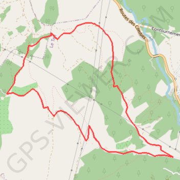 Itinéraire Le Teil Montagut, distance, dénivelé, altitude, carte, profil, trace GPS