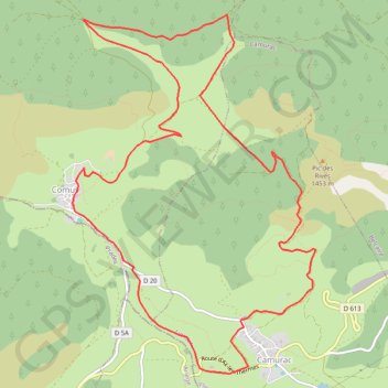 Itinéraire La route des sapins - Le tour du Boum, distance, dénivelé, altitude, carte, profil, trace GPS