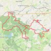 Itinéraire Saint-Sever Calvados, distance, dénivelé, altitude, carte, profil, trace GPS