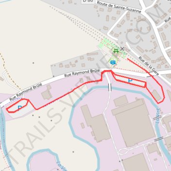 Itinéraire 1 - 2.8 BM 2025, distance, dénivelé, altitude, carte, profil, trace GPS