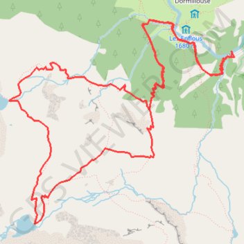 Itinéraire Les lacs Faravel et Palluel, distance, dénivelé, altitude, carte, profil, trace GPS