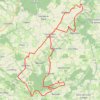 Itinéraire Autour de Barbery, distance, dénivelé, altitude, carte, profil, trace GPS