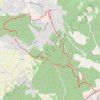 Itinéraire Bernis - Nages - oppidum, distance, dénivelé, altitude, carte, profil, trace GPS