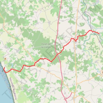 Itinéraire Circuit Véloroute - "Rayonnantes de Haute-Saintonge N°3" - "St-Georges-Antignac - St-Genis-de-Saintonge - Port-Maubert" (liaison Jonzac par Rayonnante N°1), distance, dénivelé, altitude, carte, profil, trace GPS