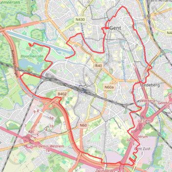 Itinéraire PARCOURS 21K (versie 23.1)_SGM 2023 - HM, distance, dénivelé, altitude, carte, profil, trace GPS