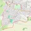 Itinéraire Pays Voironnais - Tour de la Murette, distance, dénivelé, altitude, carte, profil, trace GPS