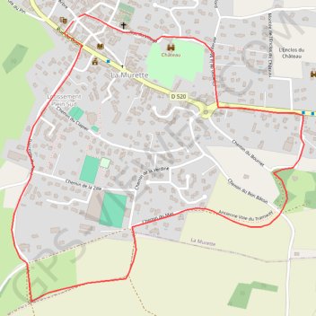 Itinéraire Pays Voironnais - Tour de la Murette, distance, dénivelé, altitude, carte, profil, trace GPS