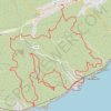 Itinéraire L'Estaque - L'Erévine, distance, dénivelé, altitude, carte, profil, trace GPS