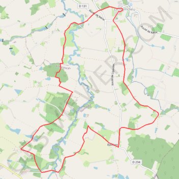 Itinéraire À la découverte des cadrans solaires - Le Nomdieu, distance, dénivelé, altitude, carte, profil, trace GPS