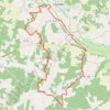 Itinéraire Rando Chazelles, distance, dénivelé, altitude, carte, profil, trace GPS