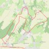 Itinéraire Le Mont Vert - Alquines, distance, dénivelé, altitude, carte, profil, trace GPS