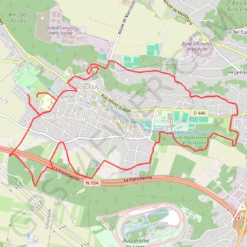 Itinéraire Mon parcours, distance, dénivelé, altitude, carte, profil, trace GPS