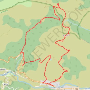 Itinéraire Vers la Serre de la pierre plantée, distance, dénivelé, altitude, carte, profil, trace GPS