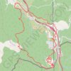 Itinéraire Tracé actuel: 16 DEC 2015 08:28, distance, dénivelé, altitude, carte, profil, trace GPS