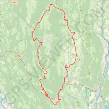Itinéraire La Valromeysanne 2022 "90 kms", distance, dénivelé, altitude, carte, profil, trace GPS