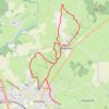 Itinéraire 1 - RA 16.25val, distance, dénivelé, altitude, carte, profil, trace GPS