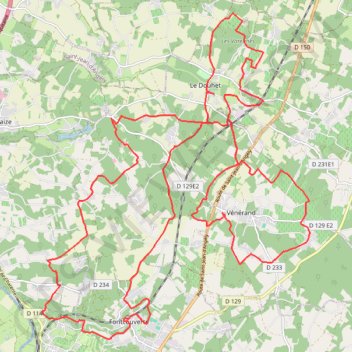 Itinéraire Sortie VTT dans le pays Saintais-16244588, distance, dénivelé, altitude, carte, profil, trace GPS