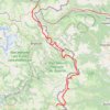 Itinéraire Larche-Modane, distance, dénivelé, altitude, carte, profil, trace GPS