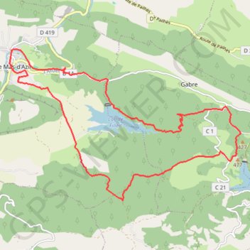 Itinéraire Bois noir et lac de Filheit, distance, dénivelé, altitude, carte, profil, trace GPS