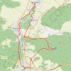 Itinéraire Sur les pas de Claude, distance, dénivelé, altitude, carte, profil, trace GPS