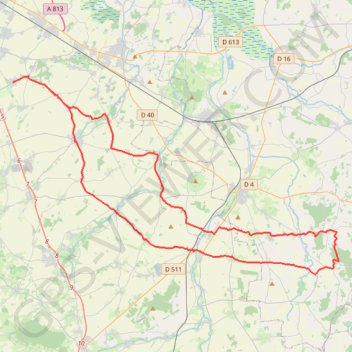Itinéraire étape du jour-17036357, distance, dénivelé, altitude, carte, profil, trace GPS