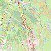 Itinéraire Pène Sarrière - Arête sud, distance, dénivelé, altitude, carte, profil, trace GPS