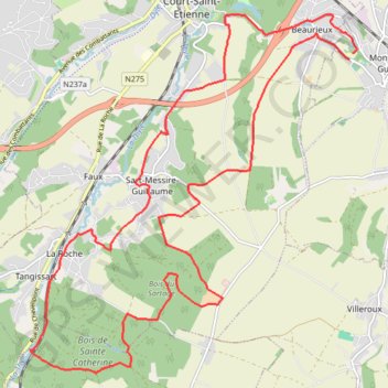 Itinéraire VTT Hayeffes 20 km 2024, distance, dénivelé, altitude, carte, profil, trace GPS