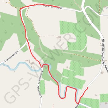 Itinéraire Aix-en-Provence - Course à pied, distance, dénivelé, altitude, carte, profil, trace GPS