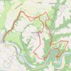 Itinéraire Le long du Tarn vers Arthes, distance, dénivelé, altitude, carte, profil, trace GPS